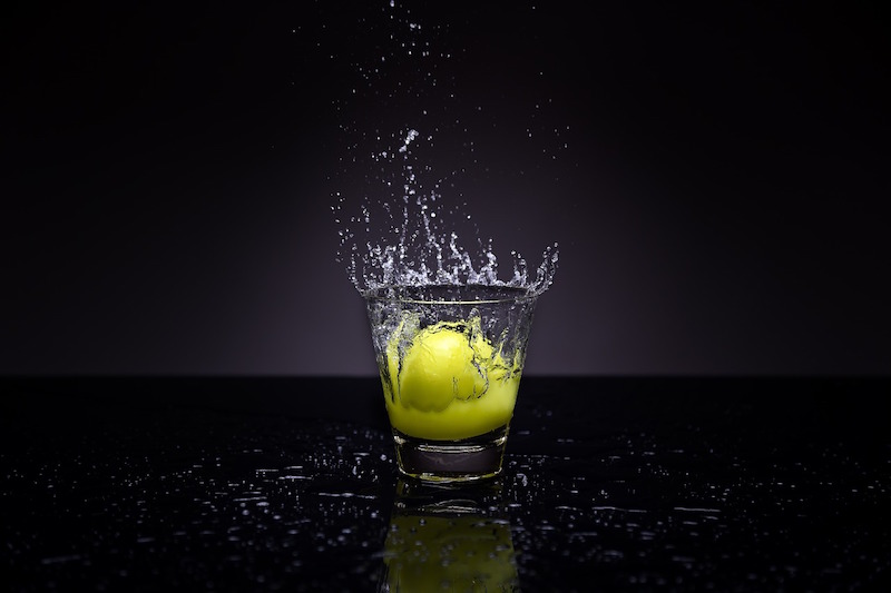 Sperimentare a casa con la Splash Photography