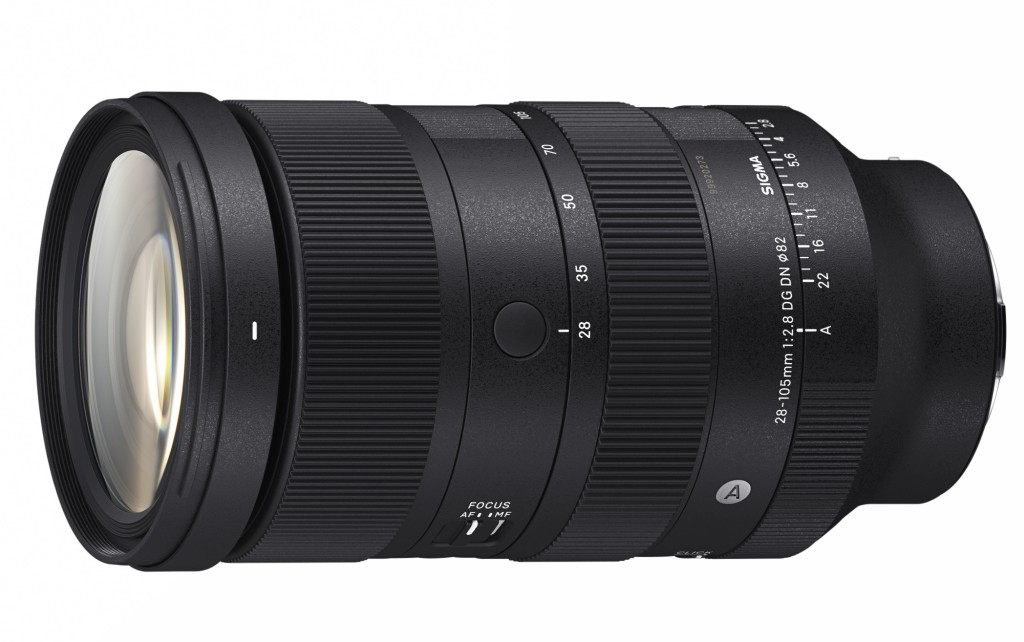 Sigma annuncia un obiettivo Art 28-105mm F2.8 per baionetta E e L