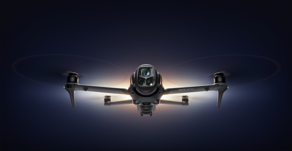 DJI's Mavic 4 Pro drone features a 100MP main camera and improved gimbal