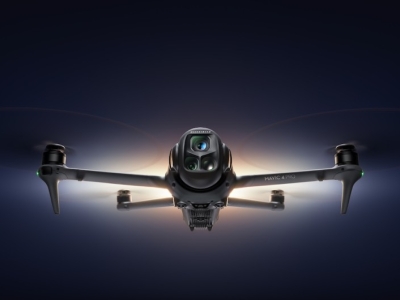 DJI's Mavic 4 Pro drone features a 100MP main camera and improved gimbal